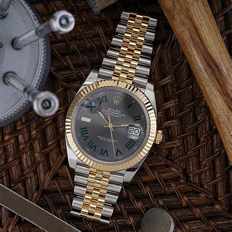 rolex datejust 41 wimbledon two tone|Rolex Datejust Wimbledon 2022 41mm.